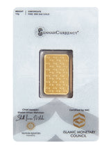 10g Gold Bar